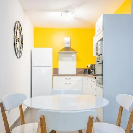 Apartmán Le Barcelone, Beau T2, Clim, Terrasse,centre Montpellier