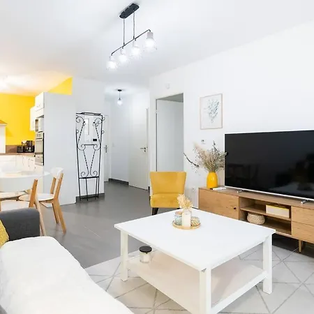 Apartmán Le Barcelone, Beau T2, Clim, Terrasse,centre Montpellier