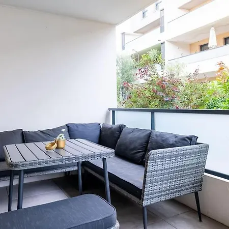 Le Barcelone, Beau T2, Clim, Terrasse,centre Apartmán